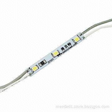 45*6mm Three Single Chip 2835 SMD Resin LED Module for Resin Channel Letter Signage